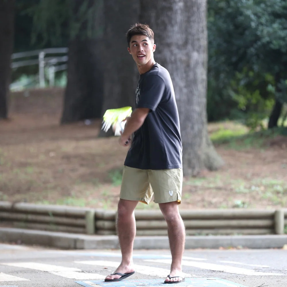 Nylon Fes Shorts(Navy)