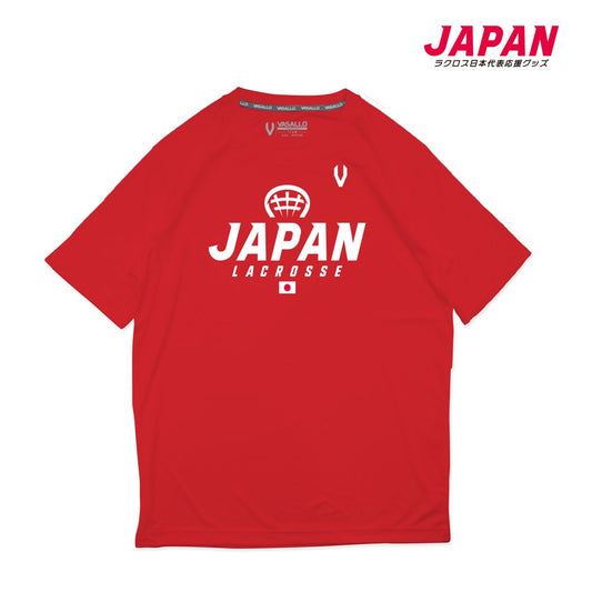 JAPAN LACROSSE DRY TEE【ラクロス日本代表応援グッズ】